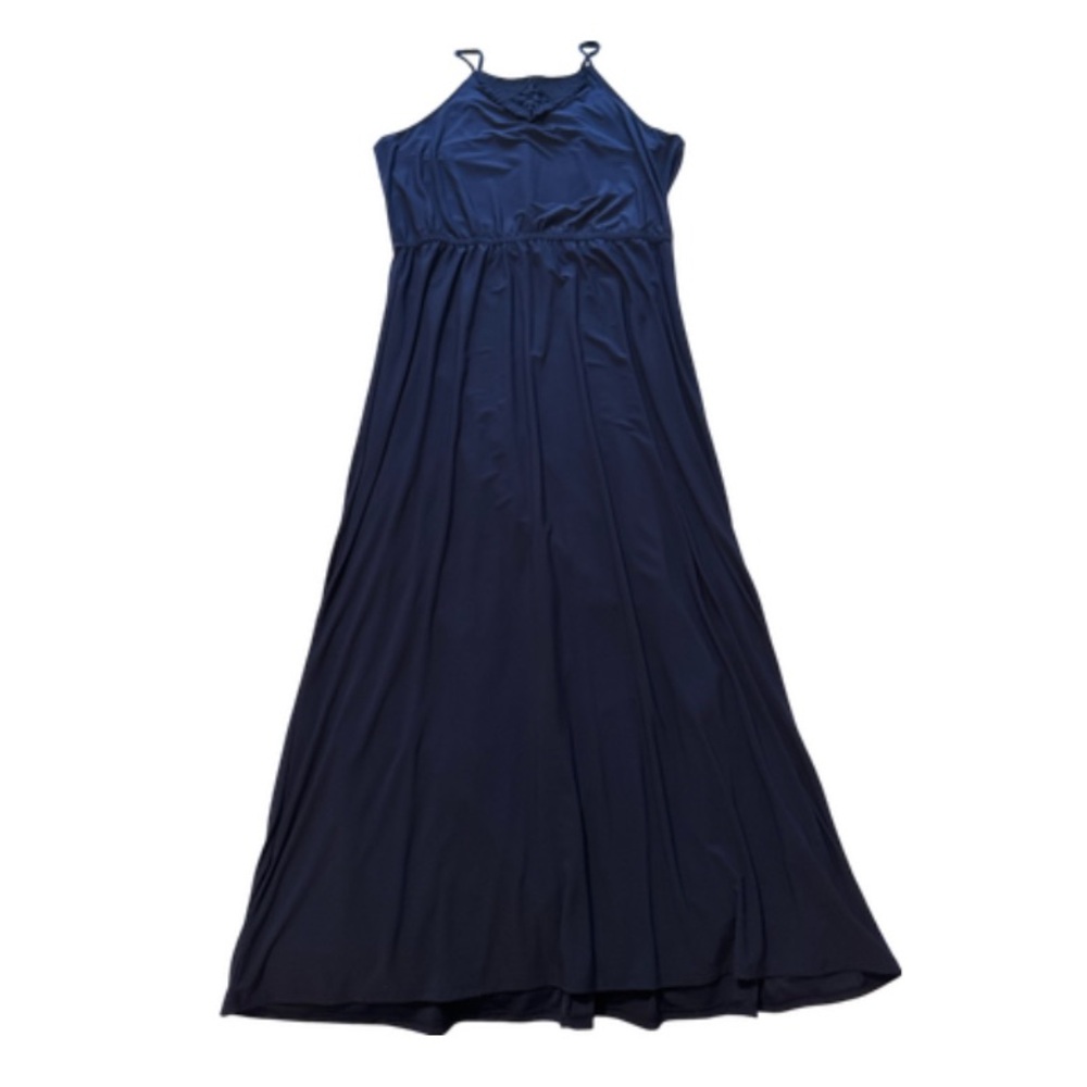 Banana Republic Outlet Navy Maxi Dress - Picture 2 of 7